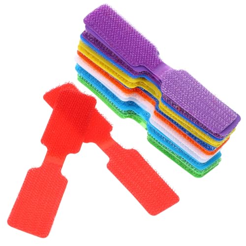 WATIIFUFU 24 Stück Teiliges Kabel Etiketten Wiederverwendbare Bunte Kabelbinder mit Markierung Vielseitig für USB und Kopfhörerkabel Leicht Tragbar für Effiziente Kabelorganisation und WATIIFUFU 24 Stück Teiliges Kabel Etiketten Wiederverwendbare Bunte Kabelbinder mit Markierung Vielseitig für USB und Kopfhörerkabel Leicht Tragbar für Effiziente Kabelorganisation und von WATIIFUFU