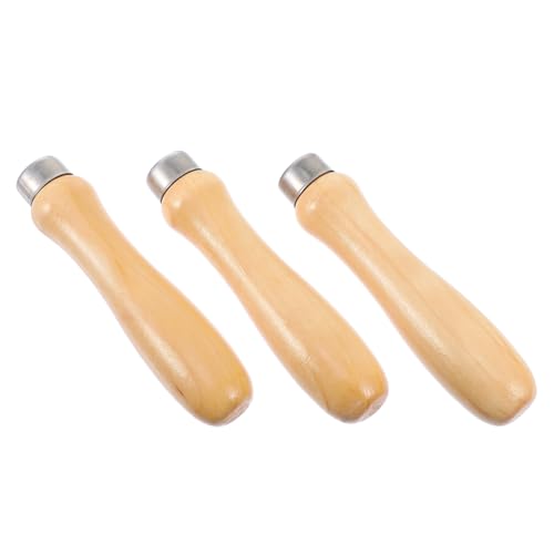 WATIIFUFU 3 Stück Teiliges Holzfeilengriffe Ergonomisch Rutschfest Komfortabel Passend für Metall und Holzfeilen Schraubendreher für Handwerkzeuge und Holzarbeiten WATIIFUFU 3 Stück Teiliges Holzfeilengriffe Ergonomisch Rutschfest Komfortabel Passend für Metall und Holzfeilen Schraubendreher für Handwerkzeuge und Holzarbeiten von WATIIFUFU