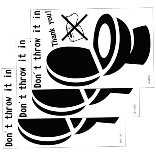 WATIIFUFU 3 Stück Teiliges Wc Sitz Hinweisaufkleber Selbstklebend Ablösbar Frosted Badezimmer Dekoration Wandsticker Toiletten Deko Aufkleber Praktisch Schützend für Wand und Glas WATIIFUFU 3 Stück Teiliges Wc Sitz Hinweisaufkleber Selbstklebend Ablösbar Frosted Badezimmer Dekoration Wandsticker Toiletten Deko Aufkleber Praktisch Schützend für Wand und Glas von WATIIFUFU