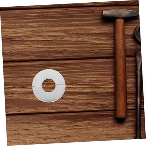 WATIIFUFU 4 Stück Edelstahl Wasserrohr Abdeckungen Runde Wand split flansche zur Rohrverkleidung Einfache Montage Langlebige Rosettenblenden für Bad Küche Waschbecken und Heizungsrohre WATIIFUFU 4 Stück Edelstahl Wasserrohr Abdeckungen Runde Wand split flansche zur Rohrverkleidung Einfache Montage Langlebige Rosettenblenden für Bad Küche Waschbecken und Heizungsrohre von WATIIFUFU