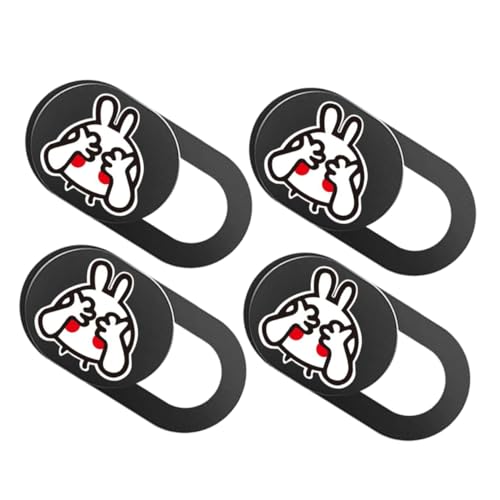 WATIIFUFU 4stücke Teiliges Webcam Abdeckung Niedliche Cartoon-Rabbit Design Ultra Und Robust Für Laptop Tablet Und Computer Datenschutz-Schutz Gegen Spionage WATIIFUFU 4stücke Teiliges Webcam Abdeckung Niedliche Cartoon-Rabbit Design Ultra Und Robust Für Laptop Tablet Und Computer Datenschutz-Schutz Gegen Spionage von WATIIFUFU