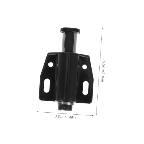 WATIIFUFU 4 Stück Magnetische Druck türverschlüsse Edelstahl Push to open für Kleiderschränke Starker Magnetverschluss Langlebig Einfache Bedienung Sichere Schranktürschließung von WATIIFUFU