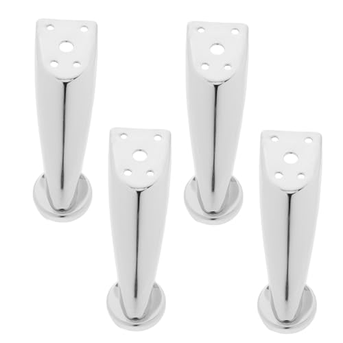 WATIIFUFU 4 Stück Teiliges Metall Möbelfüße Höhe Robuste Sofa und Schrankbeine aus Langlebigem Rostfreiem Material Einfache Montage Modernes Design für Couch Kommode und Hocker von WATIIFUFU