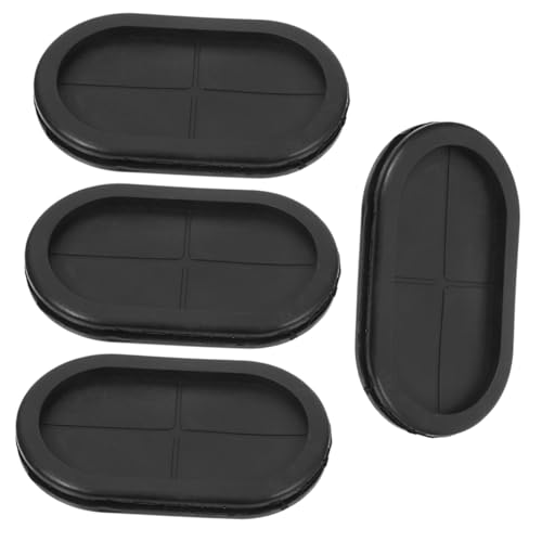 WATIIFUFU 4 Stück Teiliges Ovale Gummitüllen aus Umweltfreundlichem Flammhemmendem Gummi Doppelseitige Kabeldurchführung und Firewall Hole Plug Flexible Schutzringe für Kabel und Bohrlöcher WATIIFUFU 4 Stück Teiliges Ovale Gummitüllen aus Umweltfreundlichem Flammhemmendem Gummi Doppelseitige Kabeldurchführung und Firewall Hole Plug Flexible Schutzringe für Kabel und Bohrlöcher von WATIIFUFU