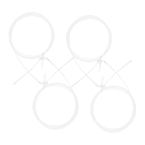 WATIIFUFU 4 Stück Teiliges Sprühschaum Verlängerungsrohre mit Präziser Applikationsdüse Einfache Einhandmontage Kompatibel für Fenster Türabdichtung bei Renovierungen von WATIIFUFU