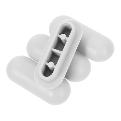 WATIIFUFU 4 Stück Toilettensitzpuffer Polsterung Rutschfest Geräuschdämpfend für Wc Sitz Ersatzteile Bad Hotel Schule WATIIFUFU 4 Stück Toilettensitzpuffer Polsterung Rutschfest Geräuschdämpfend für Wc Sitz Ersatzteile Bad Hotel Schule von WATIIFUFU