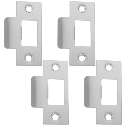 WATIIFUFU 4 Stück Türverriegelungsplatten T Form Schutzplatten für Innentüren zur Verbesserung von und Stil Türbeschläge für Funktionsweise WATIIFUFU 4 Stück Türverriegelungsplatten T Form Schutzplatten für Innentüren zur Verbesserung von und Stil Türbeschläge für Funktionsweise von WATIIFUFU