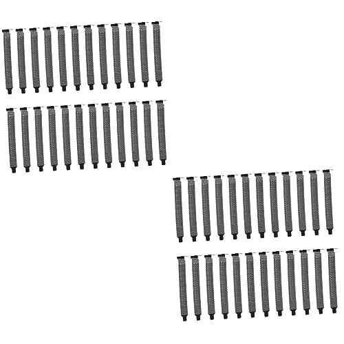 WATIIFUFU 2sets Computer Fall Chassis Bits Block Mesh Stanzen Platte Abdeckung Einfach Sauber Design 20 Stücke * 2 von WATIIFUFU