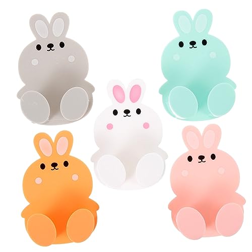 WATIIFUFU 5stücke Cartoon Kabelhalter Selbstklebende Wandhaken Für Stromkabel Multifunktionale Hooks Für Küche Büro Material von WATIIFUFU
