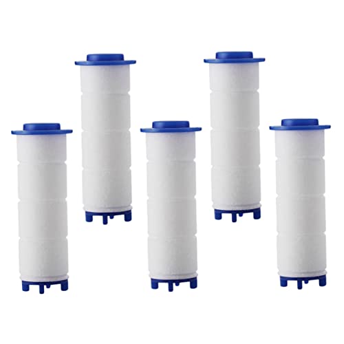 WATIIFUFU 5 Stück Teiliges Duschkopf Ersatzfilter Effektiver Sediment Kalkfilter Langlebiger Baumwollfilter für Sauberes Gefiltertes Wasser Kompatibel mit Regendusche und Sprinkler WATIIFUFU 5 Stück Teiliges Duschkopf Ersatzfilter Effektiver Sediment Kalkfilter Langlebiger Baumwollfilter für Sauberes Gefiltertes Wasser Kompatibel mit Regendusche und Sprinkler von WATIIFUFU