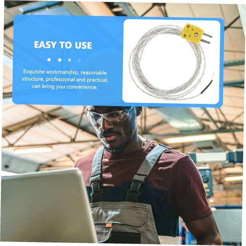 WATIIFUFU 5 Stück Teiliges K Form Thermoelement Temperaturfühler Temperaturmesssonde Langlebig Biegsam Kompatibel mit Tmc für C Anwendung WATIIFUFU 5 Stück Teiliges K Form Thermoelement Temperaturfühler Temperaturmesssonde Langlebig Biegsam Kompatibel mit Tmc für C Anwendung von WATIIFUFU