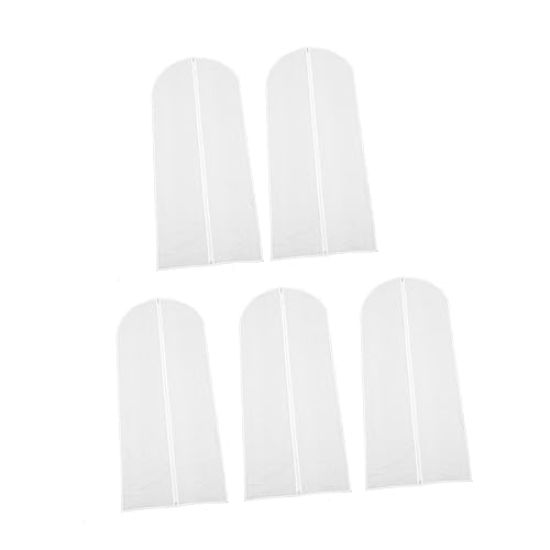 WATIIFUFU 5 Stück Teiliges Wiederverwendbare Kleidersäcke aus Peva mit Reißverschluss Atmungsaktiv Staub Mottenfest Transparente Aufbewahrungstaschen für Kleidung Robust und Platzsparend WATIIFUFU 5 Stück Teiliges Wiederverwendbare Kleidersäcke aus Peva mit Reißverschluss Atmungsaktiv Staub Mottenfest Transparente Aufbewahrungstaschen für Kleidung Robust und Platzsparend von WATIIFUFU