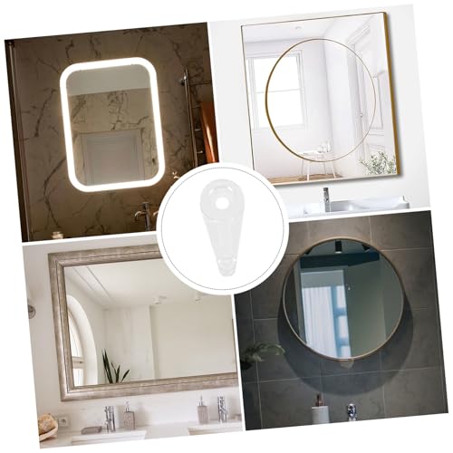 WATIIFUFU 50 Stück Glas Halteclips mit Schrauben für Schranktüren Robuste Glashalterungen zur Befestigung von Glasplatten Kompakte Glasclip Halter für Spiegel und Glas schranktüren WATIIFUFU 50 Stück Glas Halteclips mit Schrauben für Schranktüren Robuste Glashalterungen zur Befestigung von Glasplatten Kompakte Glasclip Halter für Spiegel und Glas schranktüren von WATIIFUFU