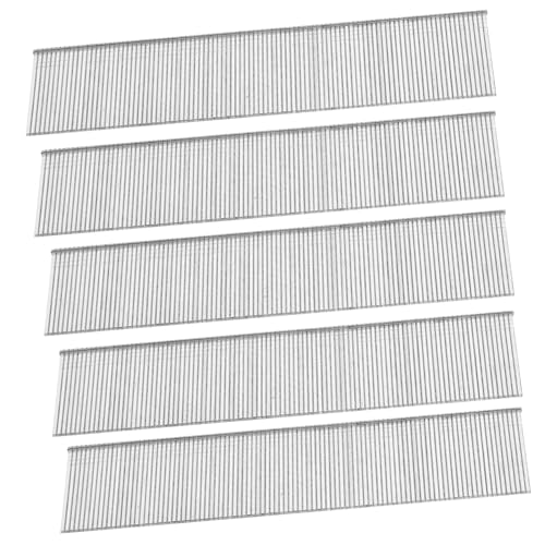 WATIIFUFU 5000 Stück Gerade Stahl Holznägel für Finish und Zierleisten Langlebige Nagelstifte für Möbelbau Holzarbeiten und Schrankprojekte Silberfarbene Pneumatische Nägel für Nagelpistole WATIIFUFU 5000 Stück Gerade Stahl Holznägel für Finish und Zierleisten Langlebige Nagelstifte für Möbelbau Holzarbeiten und Schrankprojekte Silberfarbene Pneumatische Nägel für Nagelpistole von WATIIFUFU