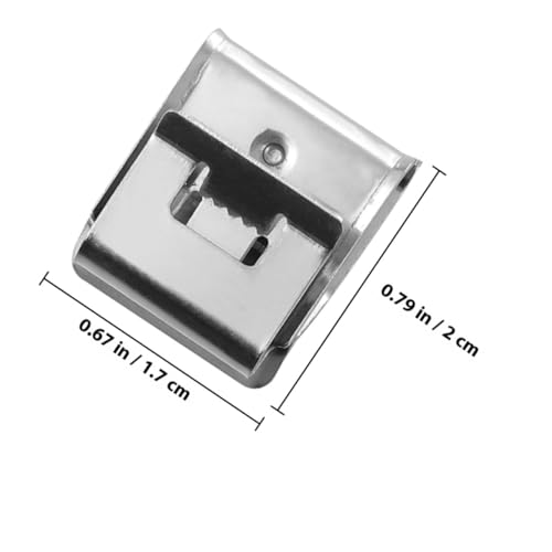 WATIIFUFU 55 Stück Teiliges Photovoltaik Kabelclips aus Edelstahl Robuste Solarmodul Kabelklemmen Solare Solarkabel Einfache Montage Geeignet für Solar photovoltaik Schutz und von WATIIFUFU