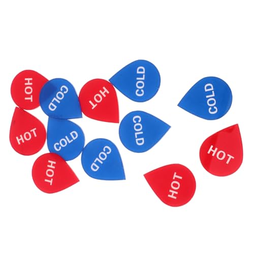 WATIIFUFU 6 Paare Selbstklebende Heiß Kalt Wasseretiketten Acryl Aufkleber Für Wasserhähne Badezimmer Küche Hotels Und Restaurants Klare Temperaturanzeige Einfach Anzubringen Und Vielseitig WATIIFUFU 6 Paare Selbstklebende Heiß Kalt Wasseretiketten Acryl Aufkleber Für Wasserhähne Badezimmer Küche Hotels Und Restaurants Klare Temperaturanzeige Einfach Anzubringen Und Vielseitig von WATIIFUFU