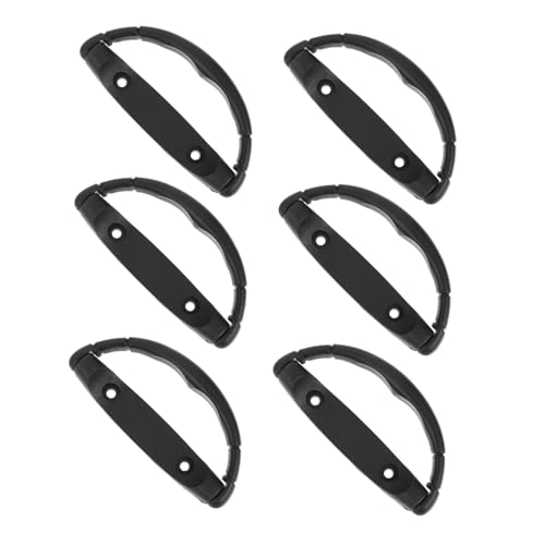 WATIIFUFU 6 Stück 6 teiliges langlebiges Subwoofer Griffset aus robustem Kunststoff Praktische Lautsprecher Handgriffe für einfache Montage und sicheren Transport von Funklautsprechern WATIIFUFU 6 Stück 6 teiliges langlebiges Subwoofer Griffset aus robustem Kunststoff Praktische Lautsprecher Handgriffe für einfache Montage und sicheren Transport von Funklautsprechern von WATIIFUFU