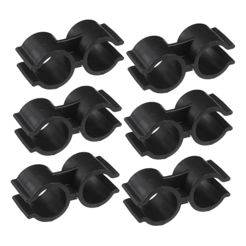 WATIIFUFU 6 Stück Doppelte Rohrschellen aus Kunststoff H förmige Rohrhalter mit Zwei Anschlüssen Rohrverbindung für Innendurchmesser Werkzeugfreie Montage Robust und Vielseitig Einsetzbar WATIIFUFU 6 Stück Doppelte Rohrschellen aus Kunststoff H förmige Rohrhalter mit Zwei Anschlüssen Rohrverbindung für Innendurchmesser Werkzeugfreie Montage Robust und Vielseitig Einsetzbar von WATIIFUFU