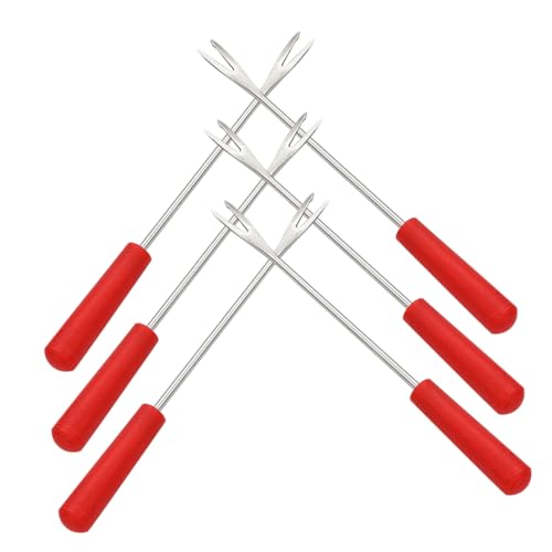 WATIIFUFU 6 Stück Teiliges Bbq Gabel aus Edelstahl Wiederverwendbare Käse und Obstgabeln mit Spitzem Griff Vielseitig Einsetzbar für Grill Fondue Picknick und Zuhause WATIIFUFU 6 Stück Teiliges Bbq Gabel aus Edelstahl Wiederverwendbare Käse und Obstgabeln mit Spitzem Griff Vielseitig Einsetzbar für Grill Fondue Picknick und Zuhause von WATIIFUFU