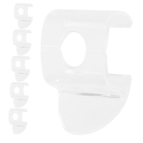 WATIIFUFU 6 Stück Teiliges Transparente Mini PVC Griffe für Kabellose Jalousien Waben und Rollos Einfache Montage Schnurlose Bedienung Vielseitig für Fensterrollos und Vorhänge Geeignet von WATIIFUFU