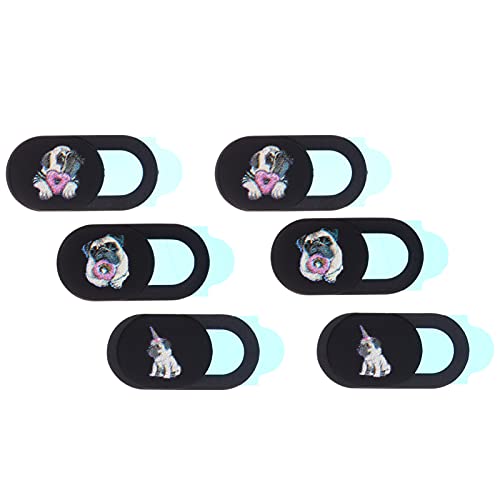 WATIIFUFU 6stücke Cartoon Webcam Cover Für Computer Und Smartphones Hunde Design Datenschutz-Abdeckung Langlebig Und Dekorativ Für Laptop Und Pc WATIIFUFU 6stücke Cartoon Webcam Cover Für Computer Und Smartphones Hunde Design Datenschutz-Abdeckung Langlebig Und Dekorativ Für Laptop Und Pc von WATIIFUFU