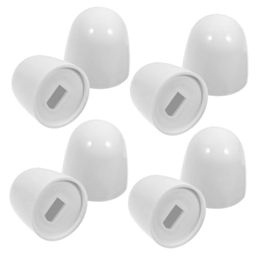 WATIIFUFU 8 Stück Teiliges Toilettenbolzen abdeckungen aus Robustem Kunststoff Stilvolle Wc sitz Schraubenabdeckungen für Badezimmer Langlebige und Elegante Bolzenkappen Geeignet für Heim WATIIFUFU 8 Stück Teiliges Toilettenbolzen abdeckungen aus Robustem Kunststoff Stilvolle Wc sitz Schraubenabdeckungen für Badezimmer Langlebige und Elegante Bolzenkappen Geeignet für Heim von WATIIFUFU