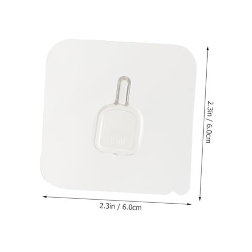 WATIIFUFU 9 Stück Starker Selbstklebender Wandhaken für Fliesen Ohne Bohren Bild Aufhänger Uhr Halterung Praktisch und Langlebig für Glatte Oberflächen von WATIIFUFU