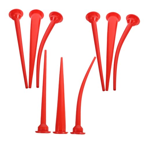 WATIIFUFU 9 Stück Teiliges Caulk Tube Extension Ultralange Weiche Gummispitze Präzise Abdichtungsdüse Verlängerter Applikator für Fugenversiegelung Ergonomisch Langlebig für Detailgenaue WATIIFUFU 9 Stück Teiliges Caulk Tube Extension Ultralange Weiche Gummispitze Präzise Abdichtungsdüse Verlängerter Applikator für Fugenversiegelung Ergonomisch Langlebig für Detailgenaue von WATIIFUFU