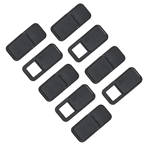 WATIIFUFU Webcam-Abdeckung Webkamera-Abdeckung Schieberegler für Smartphone Telefon Laptop Computer 9 Stück Sichtschutz Schwarz WATIIFUFU Webcam-Abdeckung Webkamera-Abdeckung Schieberegler für Smartphone Telefon Laptop Computer 9 Stück Sichtschutz Schwarz von WATIIFUFU