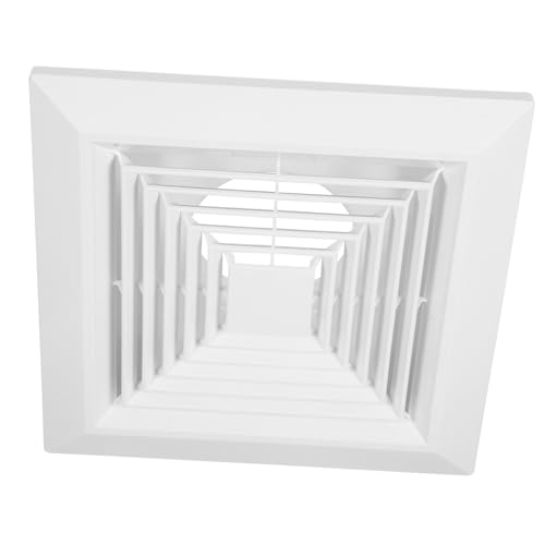 WATIIFUFU Bathroom Ceiling Vent Cover Diffusor mit Clip für Integrierte Decke Badezimmer Lüftungsgitter Ersatzabdeckung für Feuchträume Einfache Montage Optimierte Luftzirkulation von WATIIFUFU