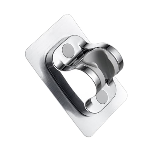 WATIIFUFU Bohren Duschkopfhalterung Selbstklebend Mehrwinkel Verstellbar Duschkopf Wandhalter Für Bad Hotel Geeignet Robust Und Langlebig Shower Accessories Shower Head Base Spray Head Base von WATIIFUFU