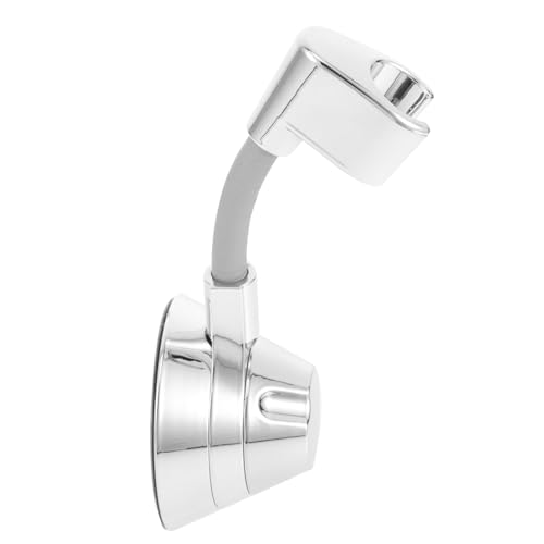 WATIIFUFU Duschkopfhalterung ohne Bohren mit Saugnapf Drehbar Verstellbarer Brausehalter aus Verstärktem Verchromtem Material Einfache Wandmontage für Verschiedene Handbrausen WATIIFUFU Duschkopfhalterung ohne Bohren mit Saugnapf Drehbar Verstellbarer Brausehalter aus Verstärktem Verchromtem Material Einfache Wandmontage für Verschiedene Handbrausen von WATIIFUFU