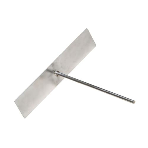WATIIFUFU Edelstahl Pfannkuchen Verteiler Pancake Rake Große Spatel Küchenhelfer für Gleichmäßiges Verteilen von Teig Pfannkuchen Omelett Zubehör für Pfanne von WATIIFUFU