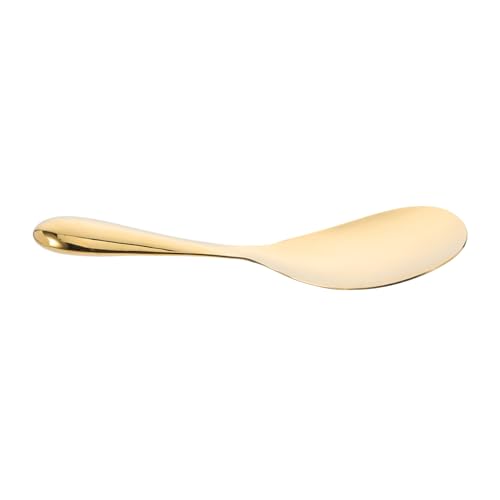 WATIIFUFU Edelstahl Reisservierlöffel Küchenhelfer Dickwandig Spülmaschinenfest Langlebig Runde Kanten für Haushalt und Familie in Elegantem Design von WATIIFUFU