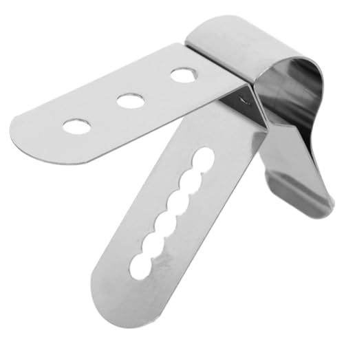 WATIIFUFU Edelstahl Thermometerhalter Grillsonden Halter Klemme für Kaffetassen Temperaturfühler Clip Robust und Vielseitig für Kochen Backen und Grillen von WATIIFUFU