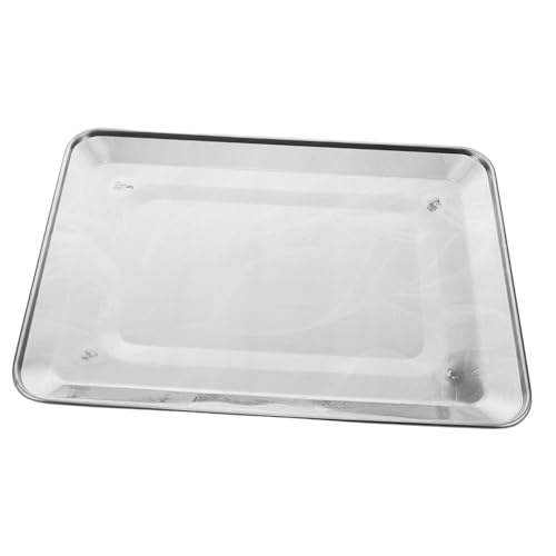 WATIIFUFU Edelstahl Wiegeschale für Digitale Küchenwaagen Stabile Waagschale mit Rutschfesten Füßen Praktisches Back Obsttablett Installieren Vielseitig Einsetzbar für Präzises Wiegen von WATIIFUFU