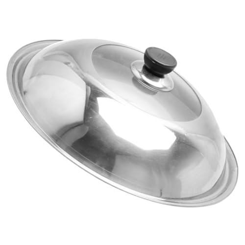 WATIIFUFU Edelstahl topfdeckel mit Sicherheitsglas Hitzebeständig Passend für Pfannen und Kochtöpfe Spritzschutz Kratzfest Leicht zu Reinigen für Herdarten Inklusive Induktion WATIIFUFU Edelstahl topfdeckel mit Sicherheitsglas Hitzebeständig Passend für Pfannen und Kochtöpfe Spritzschutz Kratzfest Leicht zu Reinigen für Herdarten Inklusive Induktion von WATIIFUFU