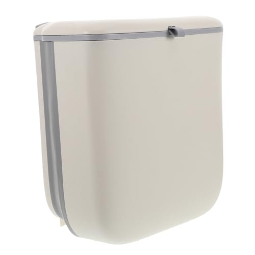 WATIIFUFU Faltbarer Wandhängender Mülleimer mit Deckel aus Robustem Kunststoff Geruchsdicht Vielseitig für Küche Bad Wohnmobil und Schlafzimmer Platzsparend unter Waschbecken Montierbar WATIIFUFU Faltbarer Wandhängender Mülleimer mit Deckel aus Robustem Kunststoff Geruchsdicht Vielseitig für Küche Bad Wohnmobil und Schlafzimmer Platzsparend unter Waschbecken Montierbar von WATIIFUFU