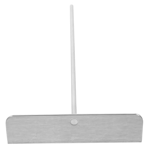 WATIIFUFU Förmiger Crepe Spreader aus Edelstahl Ergonomischer Teigverteiler mit Langem Griff Robust und Hitzebeständig für Pfannkuchen und Pfanne in Elektrobackpfanne und Pfanne von WATIIFUFU