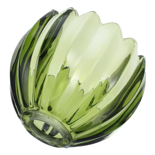 WATIIFUFU Glas Lampenschirm Grüner Kürbis Handgefertigt Kleine Glasschale für Pendelleuchte Wohnzimmer Schlafzimmer Flur Bad Tischlampe Dekor von WATIIFUFU