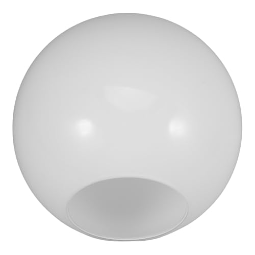 WATIIFUFU Glaskugel Lampenschirm Ersatz Ømm Opal Glasschirm Kugel Lampenabdeckung für Tischlampe Stehlampe Pendelleuchte Vielseitig Einfach zu Montieren Langlebig Stilvoll von WATIIFUFU