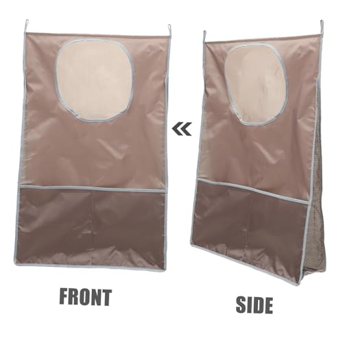 WATIIFUFU Großer Schmutzige Kleidung Wäschesack aus Atmungsaktivem Stoff Aufrechter Hängender Wäschekorb für Badezimmer und Schrank Vielseitiger Aufbewahrungsbeutel mit Robustem Material WATIIFUFU Großer Schmutzige Kleidung Wäschesack aus Atmungsaktivem Stoff Aufrechter Hängender Wäschekorb für Badezimmer und Schrank Vielseitiger Aufbewahrungsbeutel mit Robustem Material von WATIIFUFU