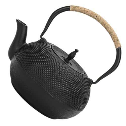 WATIIFUFU Gusseiserner Teekessel Unbeschichtet mit Abnehmbarem Teesieb Handgefertigte Retro Teekanne für Losen Tee und Fruchtaufguss Ergonomischer Griff Einfaches Ausgießen Langlebiger WATIIFUFU Gusseiserner Teekessel Unbeschichtet mit Abnehmbarem Teesieb Handgefertigte Retro Teekanne für Losen Tee und Fruchtaufguss Ergonomischer Griff Einfaches Ausgießen Langlebiger von WATIIFUFU
