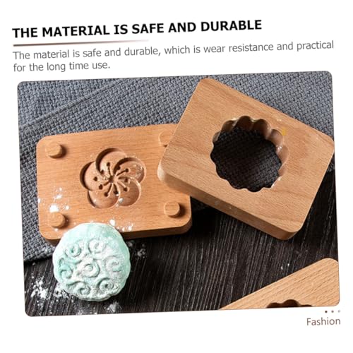 WATIIFUFU Handgefertigte Mondkuchenform Doppelstöckig Moon Cake Mold Backform Backwerkzeug Für Traditionelles Backen Und Geschenkideen WATIIFUFU Handgefertigte Mondkuchenform Doppelstöckig Moon Cake Mold Backform Backwerkzeug Für Traditionelles Backen Und Geschenkideen von WATIIFUFU