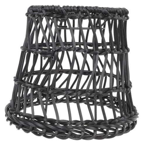 WATIIFUFU Handgefertigter Retro Rattan Lampenschirm Deckenleuchte Woven Lamp Cover für Wohnzimmer Schlafzimmer Küche Natürliches Warmes Licht Langlebig und Robust WATIIFUFU Handgefertigter Retro Rattan Lampenschirm Deckenleuchte Woven Lamp Cover für Wohnzimmer Schlafzimmer Küche Natürliches Warmes Licht Langlebig und Robust von WATIIFUFU