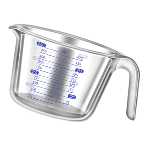 WATIIFUFU Messbecher Aus Glas Mit Durchsichtiger Milchbehälter Zum Mischen Und Servieren Für Küche Backen Und Partys WATIIFUFU Messbecher Aus Glas Mit Durchsichtiger Milchbehälter Zum Mischen Und Servieren Für Küche Backen Und Partys von WATIIFUFU