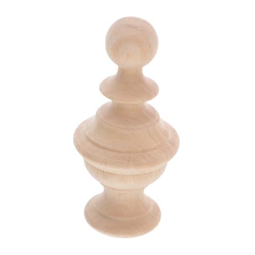 WATIIFUFU Holz Dekokugel Post Cap Geschnitzt Stabile Rundkugel für Treppen Bettpfosten und Möbel Diy Holzverzierung Natürliche Holzsäulenverzierung für Innenräume WATIIFUFU Holz Dekokugel Post Cap Geschnitzt Stabile Rundkugel für Treppen Bettpfosten und Möbel Diy Holzverzierung Natürliche Holzsäulenverzierung für Innenräume von WATIIFUFU