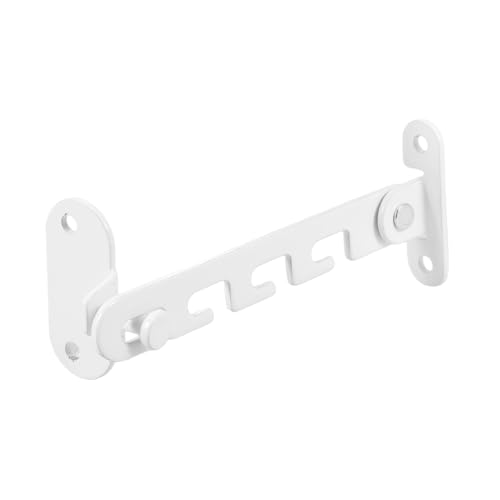 WATIIFUFU Kindersichere Fensterfeststeller aus Carbonstahl Verstellbarer Fensterbegrenzer mit Windschutzfunktion Einfach zu Montierender Fensterschutz für Sichere Wohnumgebung Weiß Passend von WATIIFUFU