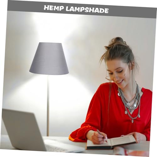 WATIIFUFU Kleiner Lampenschirm aus Stoff Fassung für Tisch Steh Pendelleuchten Eleganter Dunkelgrauer Lampenschirm mit Feinem Lochmuster für Wohnzimmer Schlafzimmer Büro und Küche WATIIFUFU Kleiner Lampenschirm aus Stoff Fassung für Tisch Steh Pendelleuchten Eleganter Dunkelgrauer Lampenschirm mit Feinem Lochmuster für Wohnzimmer Schlafzimmer Büro und Küche von WATIIFUFU