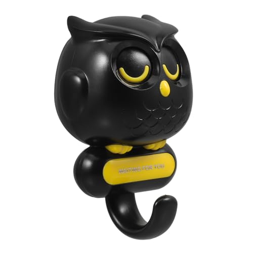 WATIIFUFU Kreativer Eule Wandhaken Selbstklebend Material Multifunktionaler Haken Für Badezimmer Schlafzimmer Wohnzimmer Kinderzimmer Ohne Bohren von WATIIFUFU